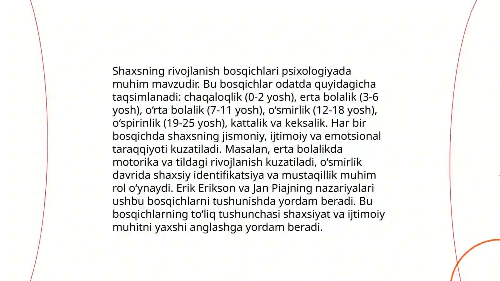 Shaxsning xulq-atvor nazariyasi 4