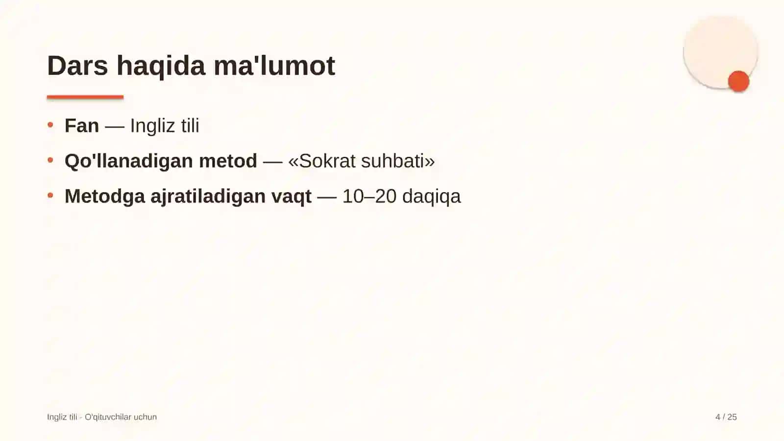 ingliz tili darslarida sokrat suhbati metodidan foydalanish 2341 4
