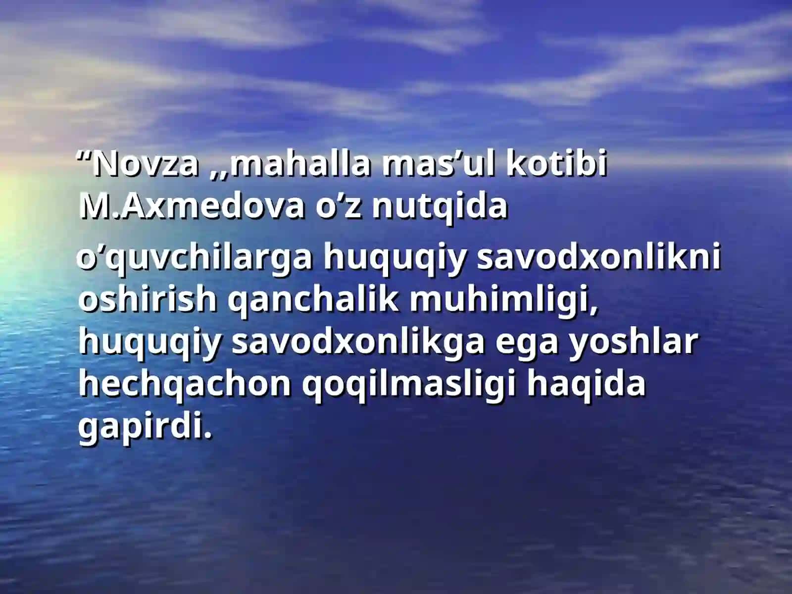 BAYONNOMALAR YOZILISH TARTIBI 4