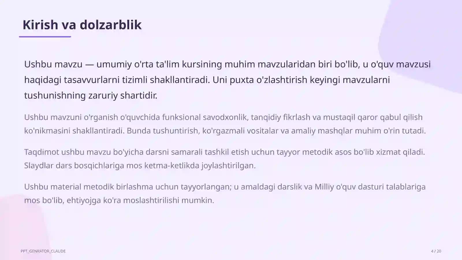 Bo'lajak o'qituvchilar uchun kasbiy sertifikatlash: bakalavr va magistrlarga toifa berish tartibi (2026) 4
