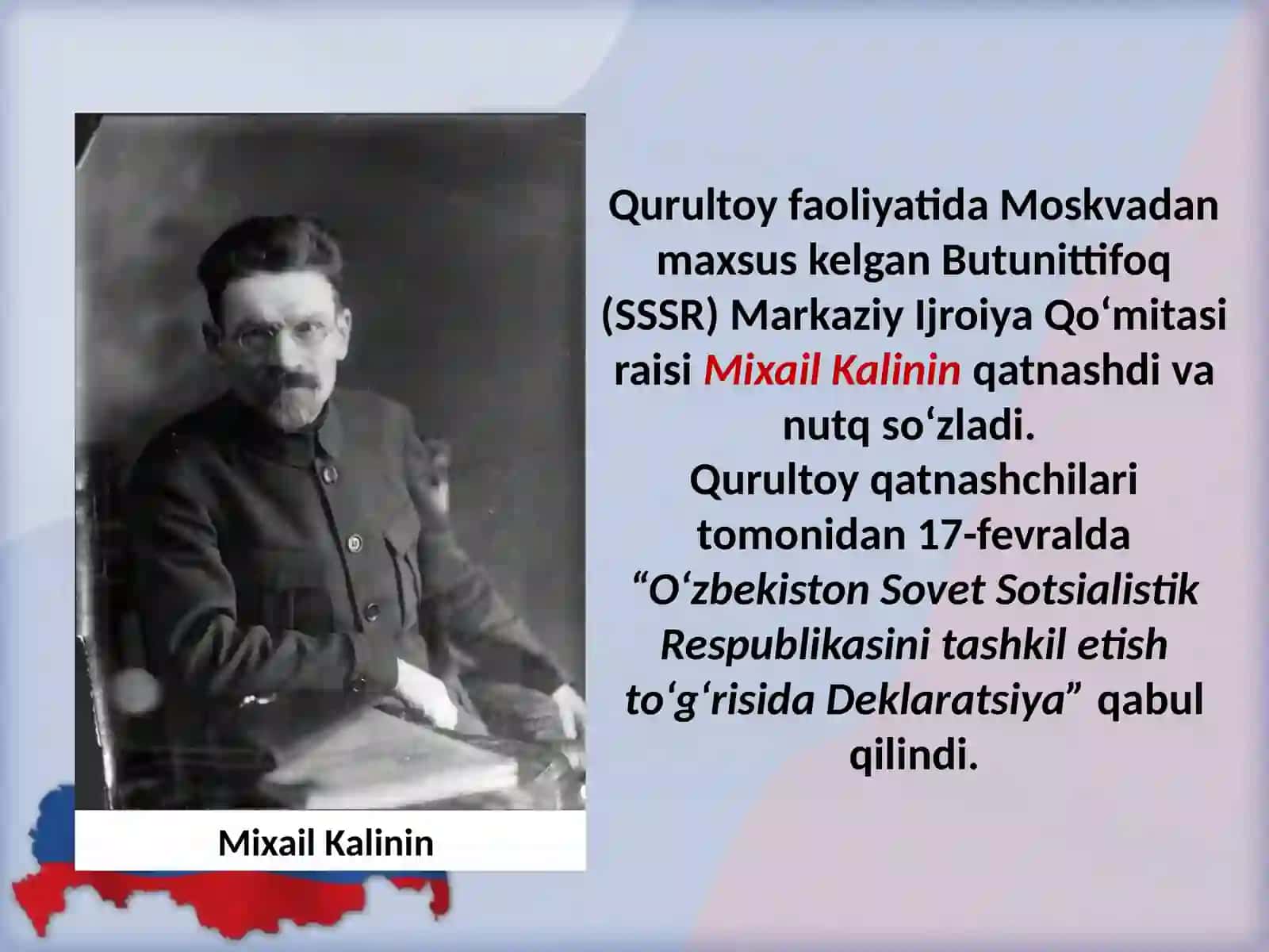 O‘zbekiston SSRning tashkili 4