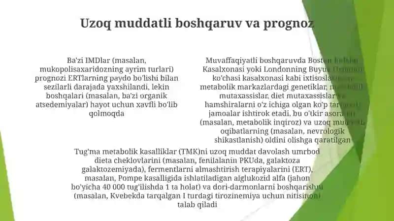 Irsiy metabolik kasalliklar 4