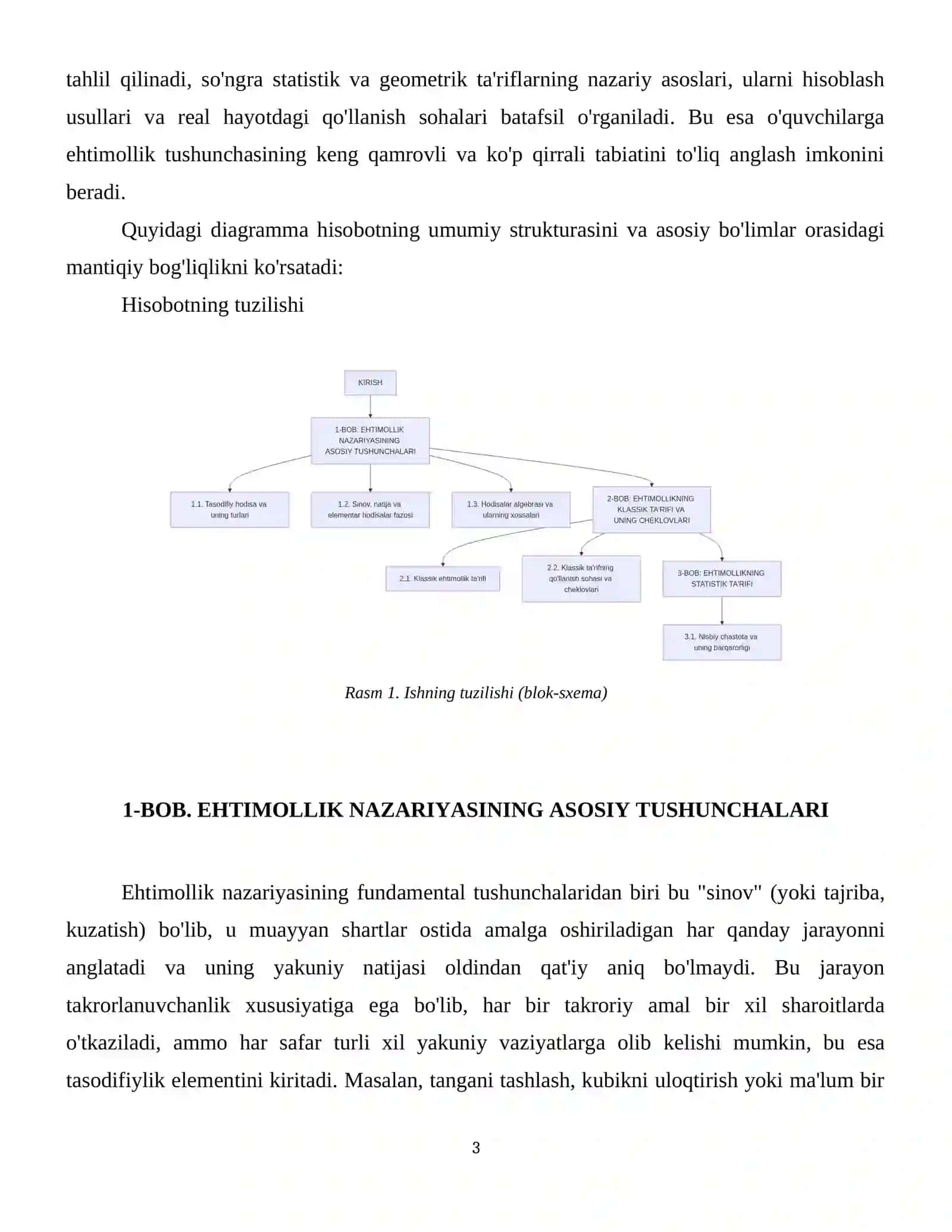 Ehtimollikning statistik va geometirik ta'rifi 4