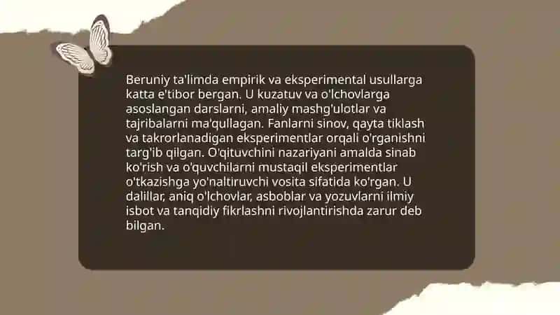 Abu Rayhon Beruniyning Pedagogik Qarashlari 4