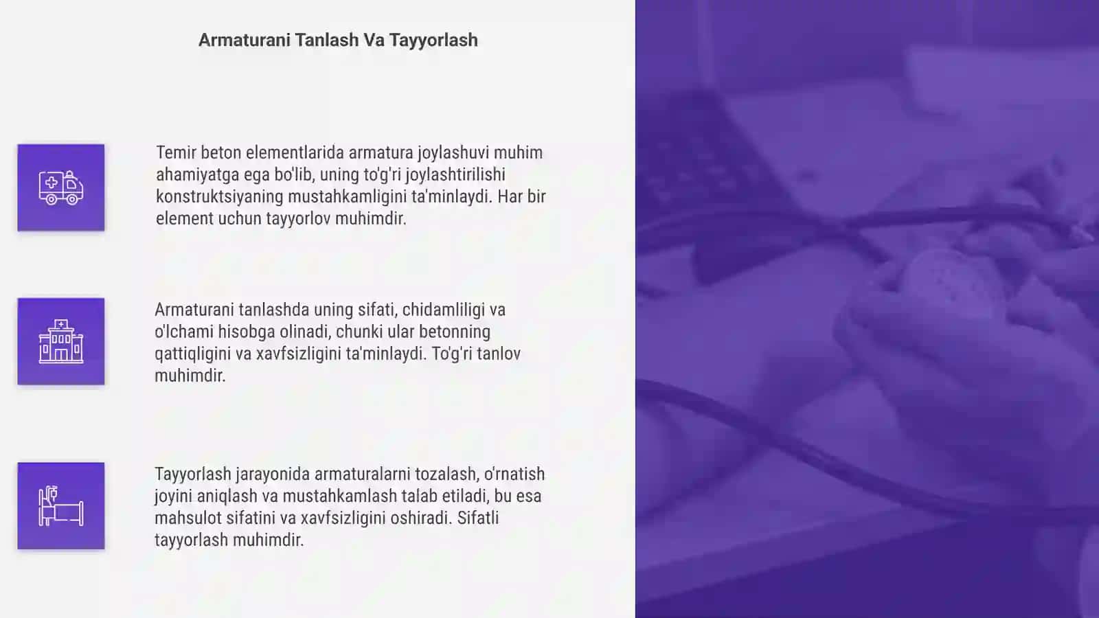 Temir beton elementparida armatura joylashuvi 4