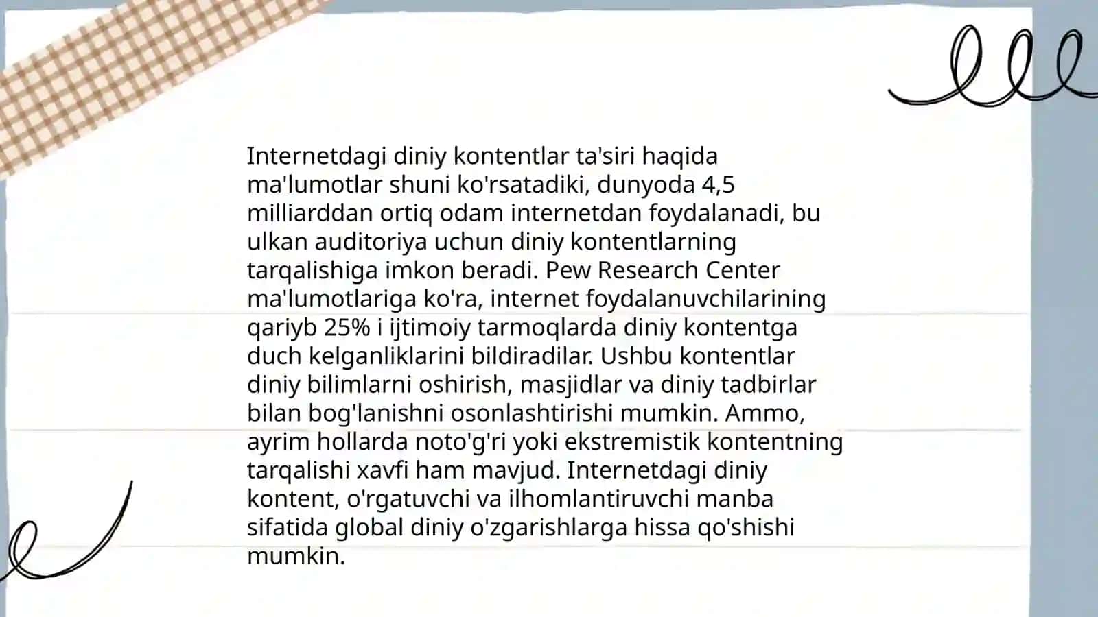 Axborotlashgan jamiyatda dini masalalar 4