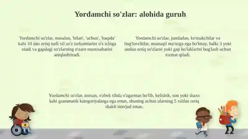 So'z turkumlari va leksik-grammatik xususiyatlar 4