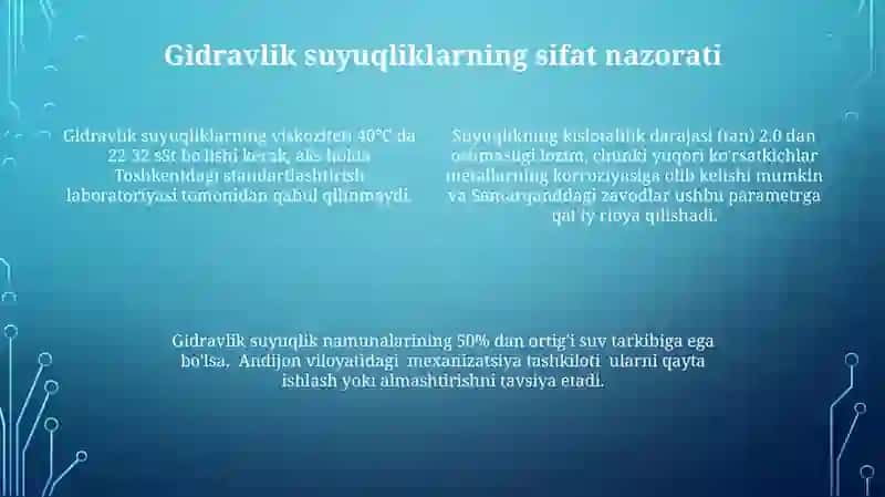Sanoat Moylari va Gidravlik Suyuqliklari 4