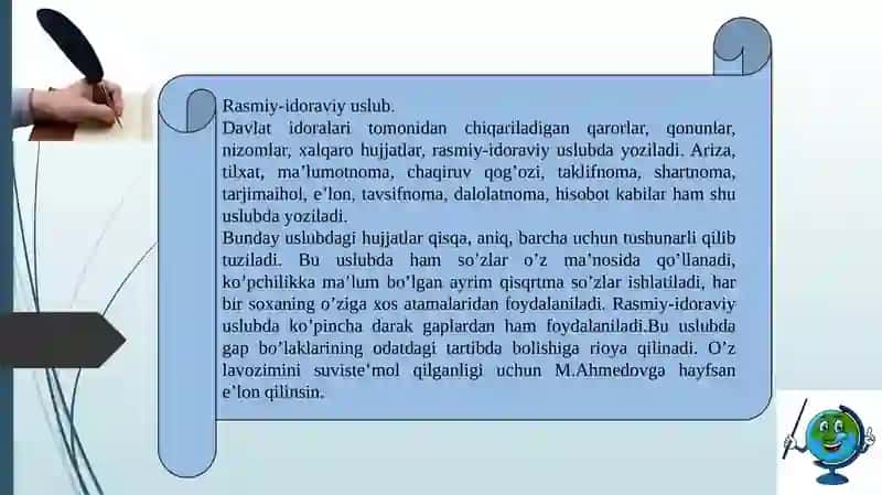 Matn va uning turlari 4