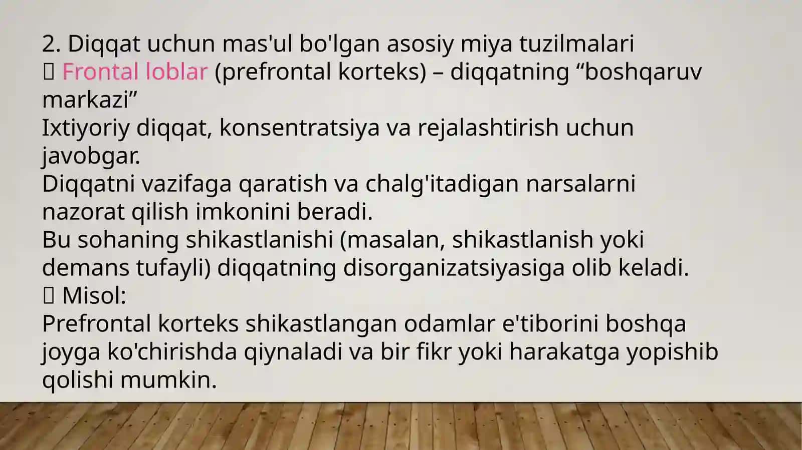 Diqqatning barqarorligini o‘rganish xususiyatlari 4
