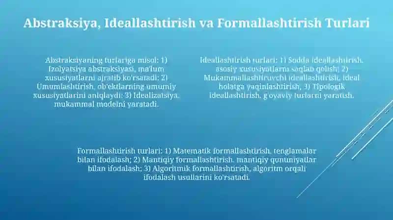 Nazariy Tadqiqot Usullari 4