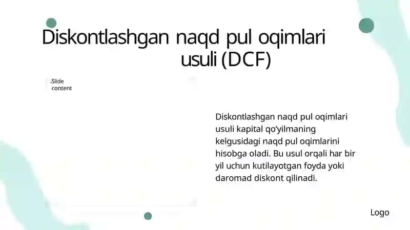 Kapitalqo‘yilmalarnibaholashusullari 4