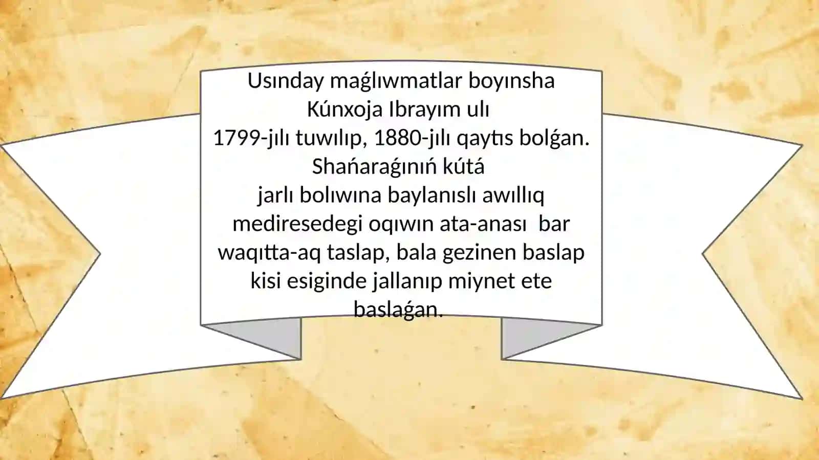 Qaraqalpaq Ma'mleketlik Universiteti Tariyx fakulteti Kurs 3-G Ku'nxoja Ibrayim Uli 4