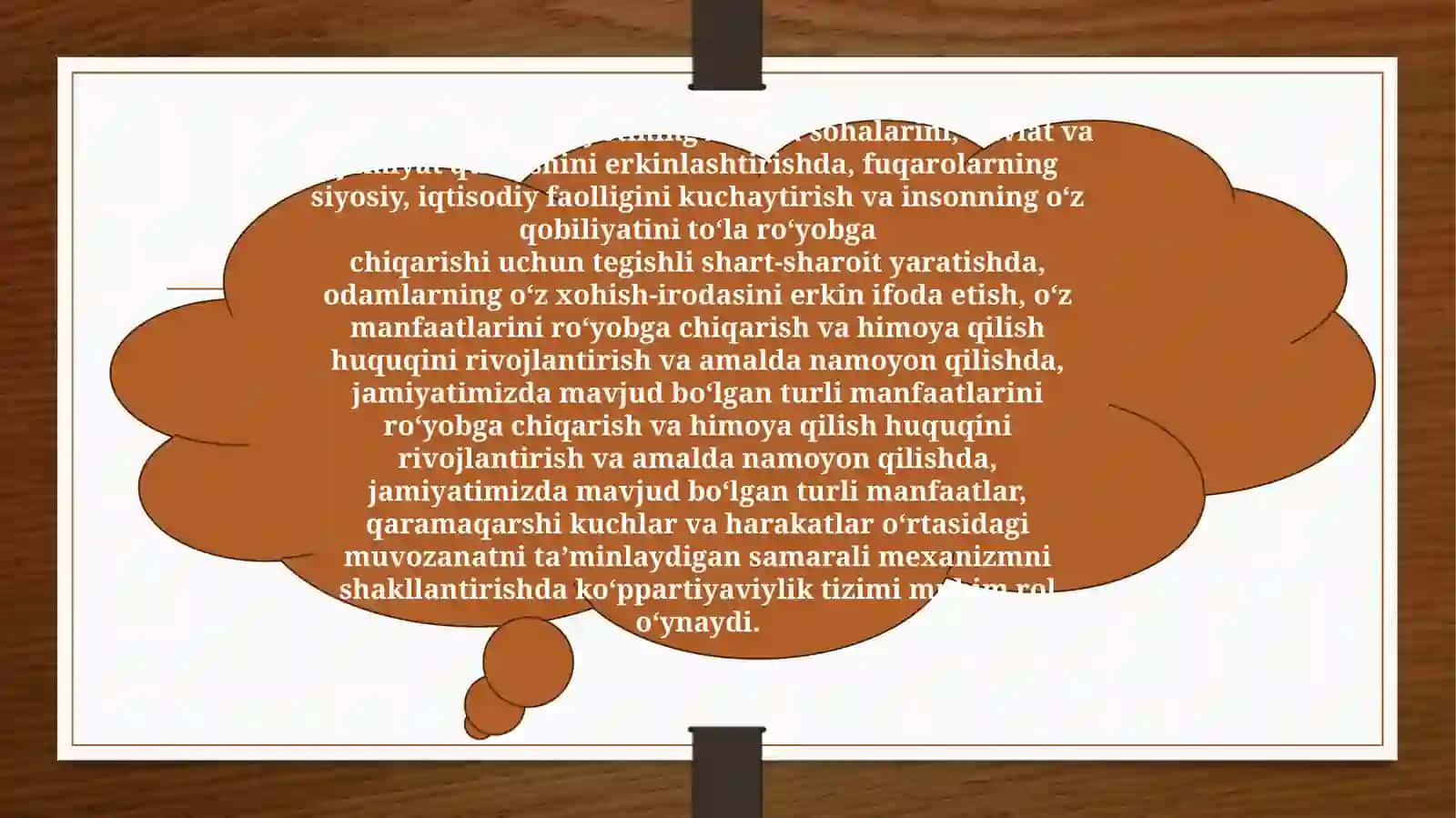 Siyosiypartiyalar faoliyatidagi xususiyatlar 4