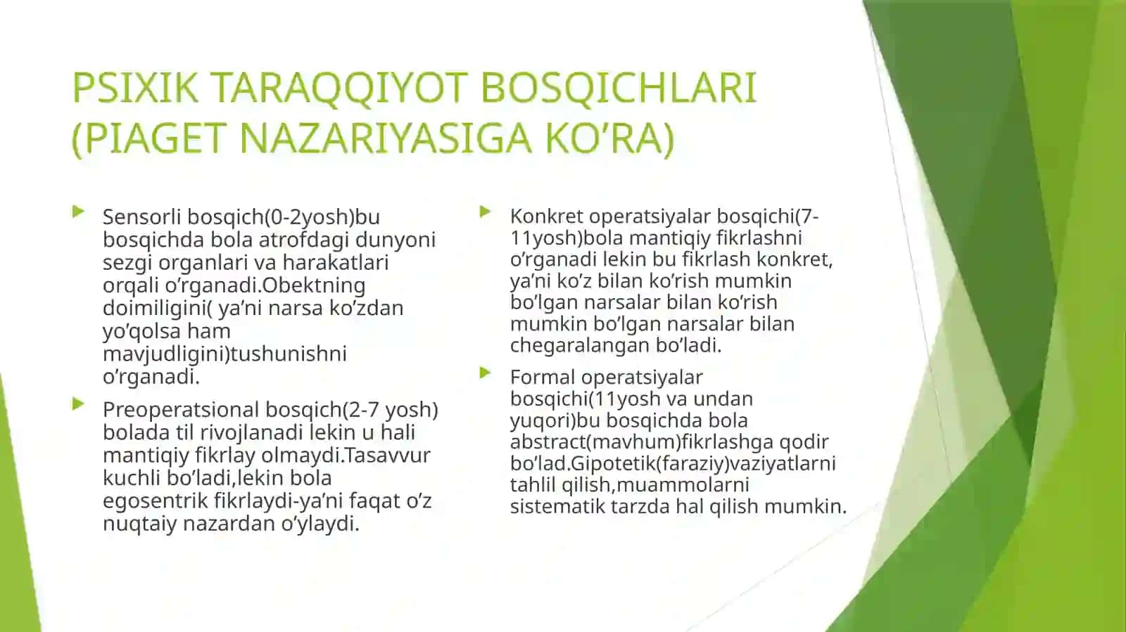 PSIXIK TARAQIYOT VA TA’LIMNING O’ZARO MUNOSABATI 4