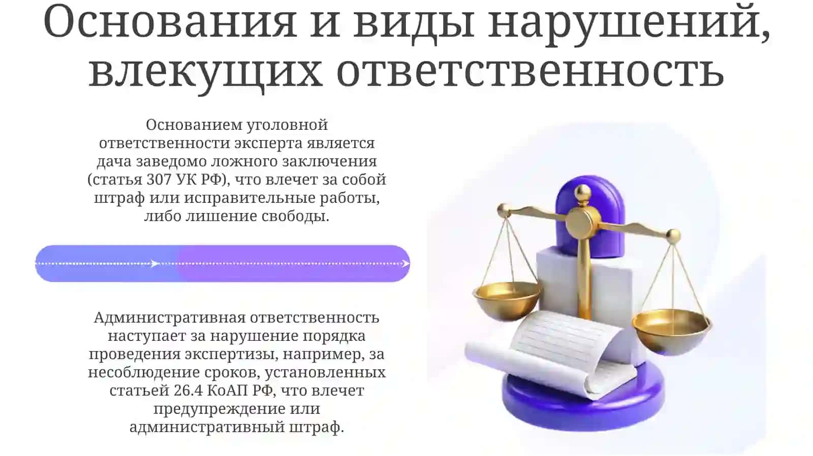 Основания и виды ответственности экспертов 4