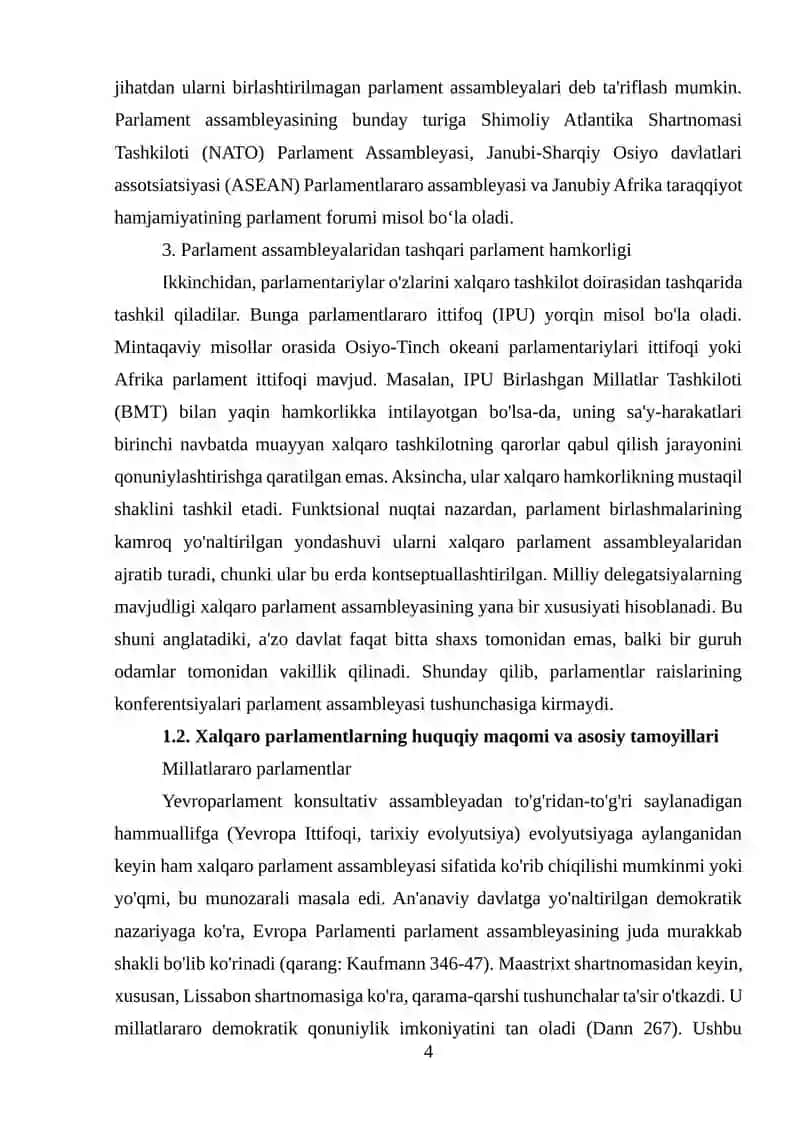 Xalqaro Parlament Huquqining Nazariy Asoslari 4