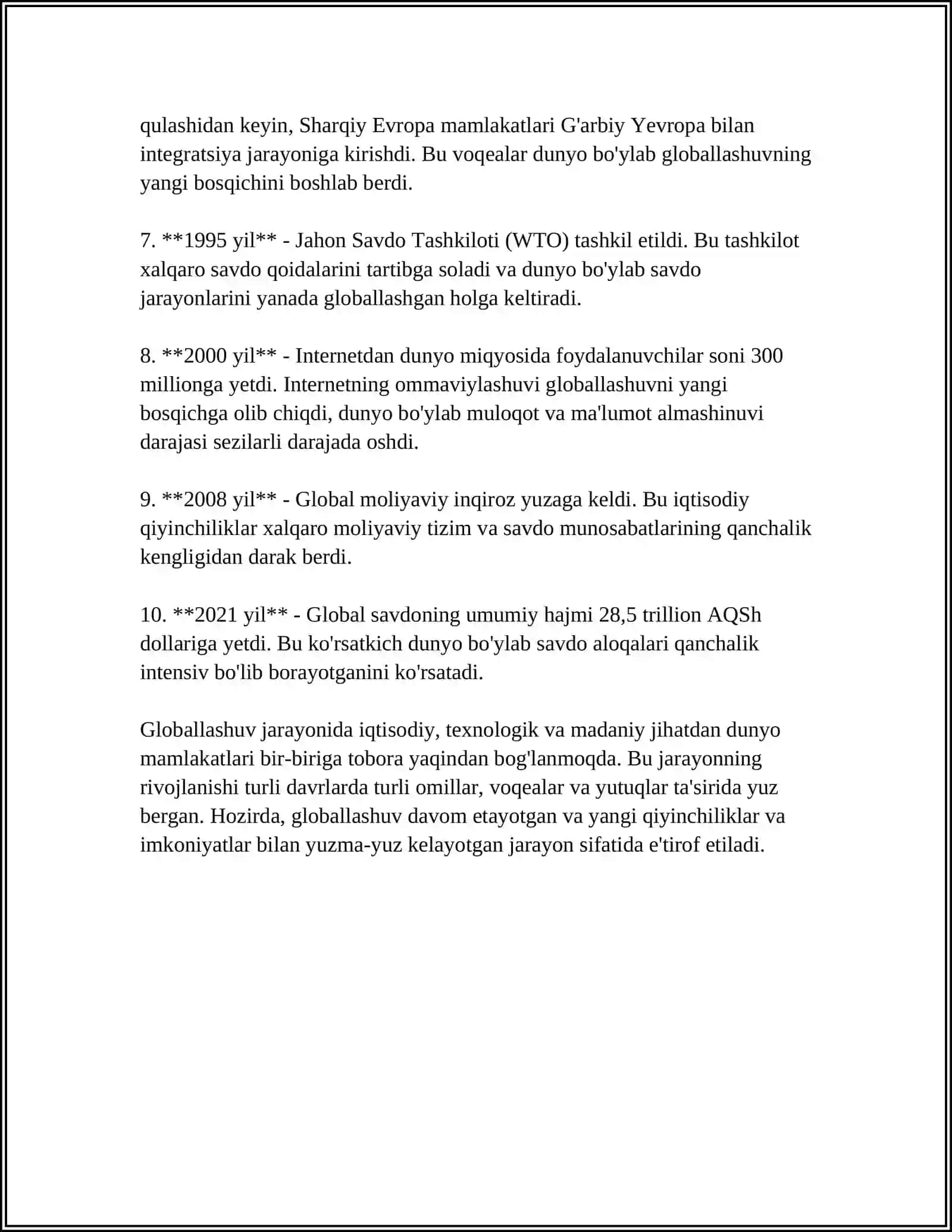 GLOBALLASHUV FALSAFASI 4
