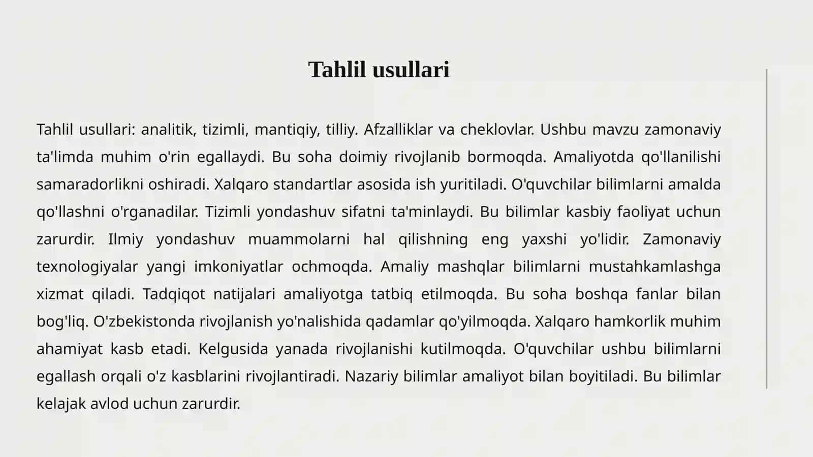 HUJJATLAR TAHLILI 4