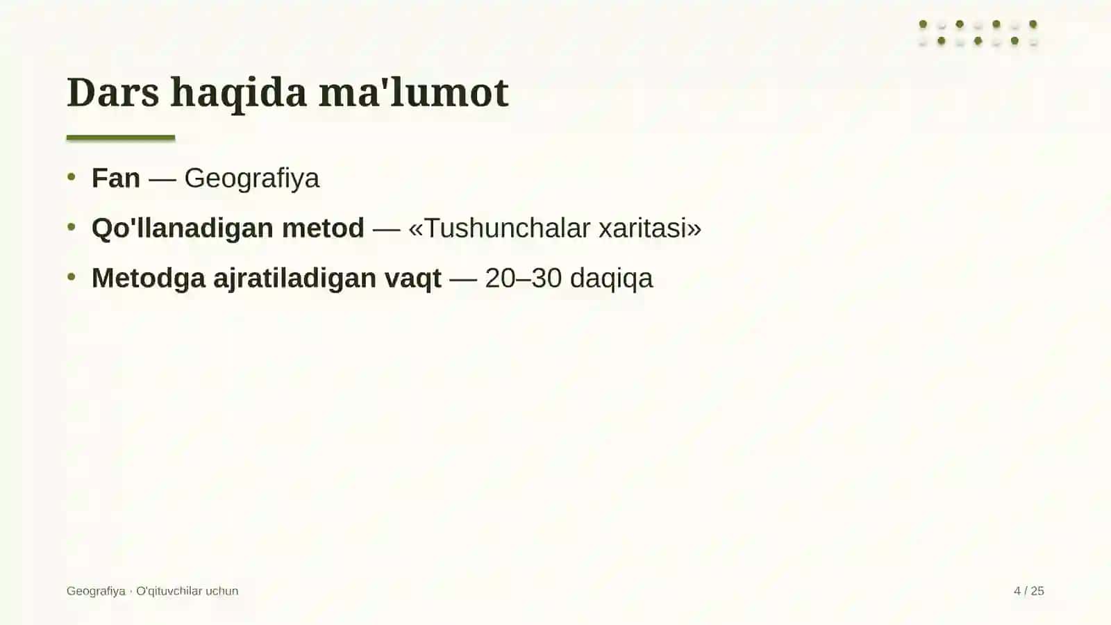 geografiya darslarida tushunchalar xaritasi metodidan foydalanish 9005 4