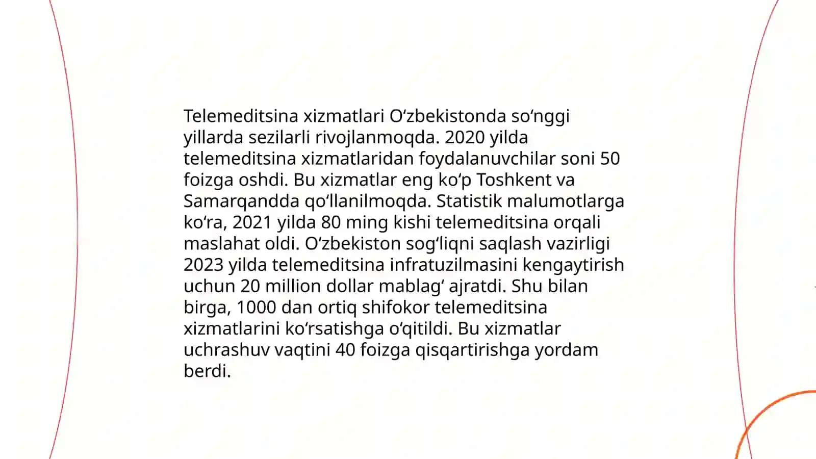 Tibbiyot masalalarini yechishda axborot-komunikatsiya texnologiyalari 4