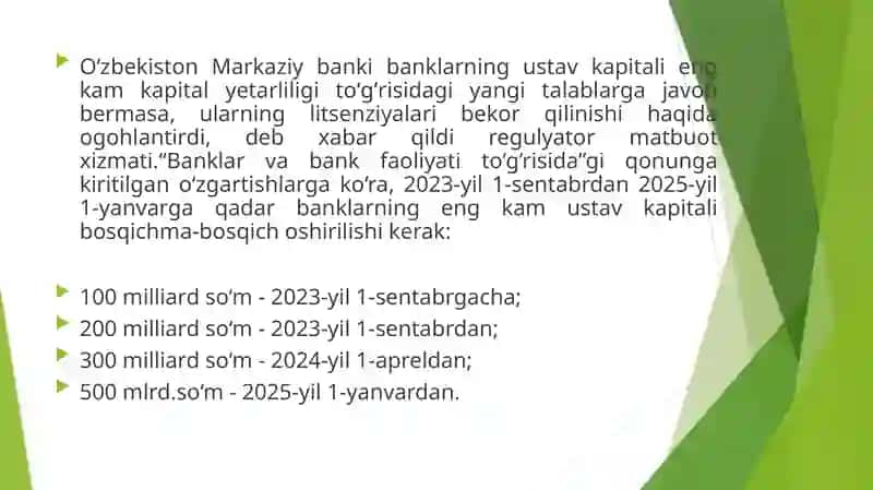 BANK FAOLIYATIDA RISKLARNI BOSHQARISH 4