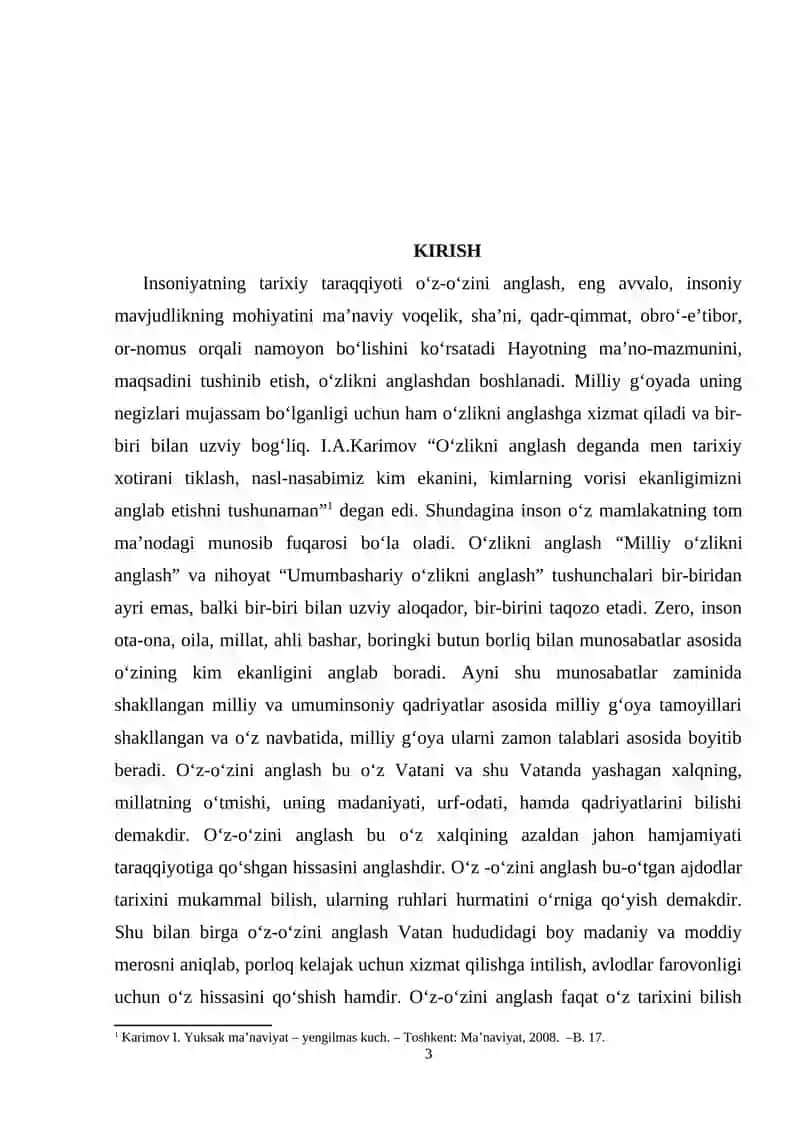 O‘ZBEKISTONDA MILLIY O‘ZLIKNI TIKLASH VA MADANIY MEROSNI SAQLASH 4