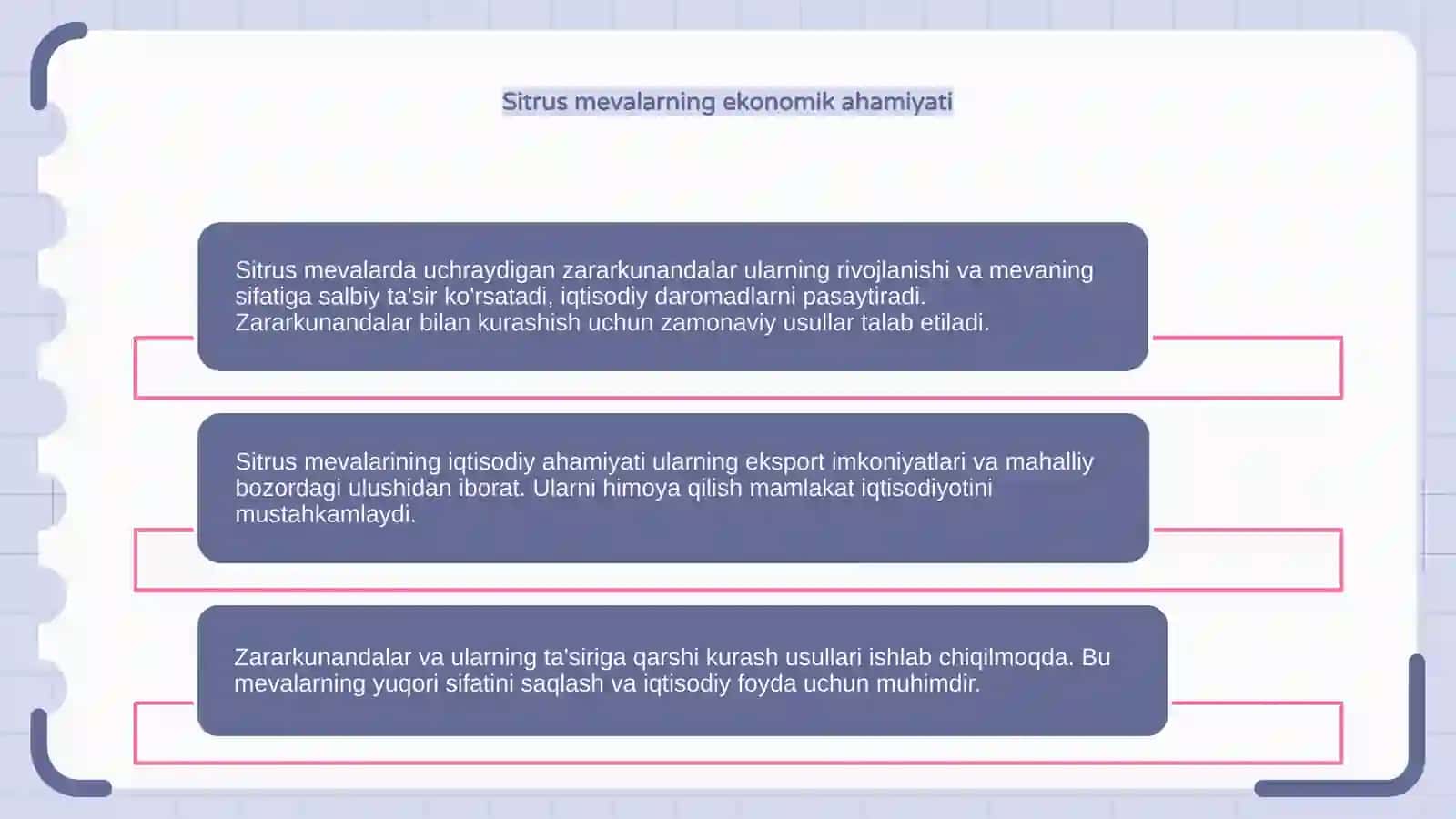 Sitrus mevalarni sitrus mevalarda uchraydigan zararkunandalar ta'sirida zararlanishi 4