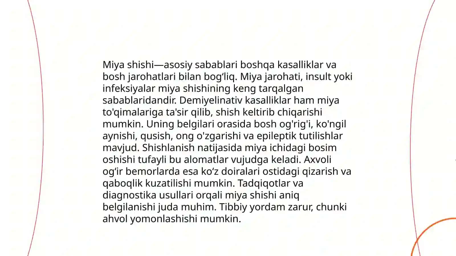 Saraton (miya shishi, gemotologik va auyoummun kasalliklari) bilan ogʻringan maktab oʻquvchilari bilan mashgʻulotlar oʻtkazish tamoyillari 4