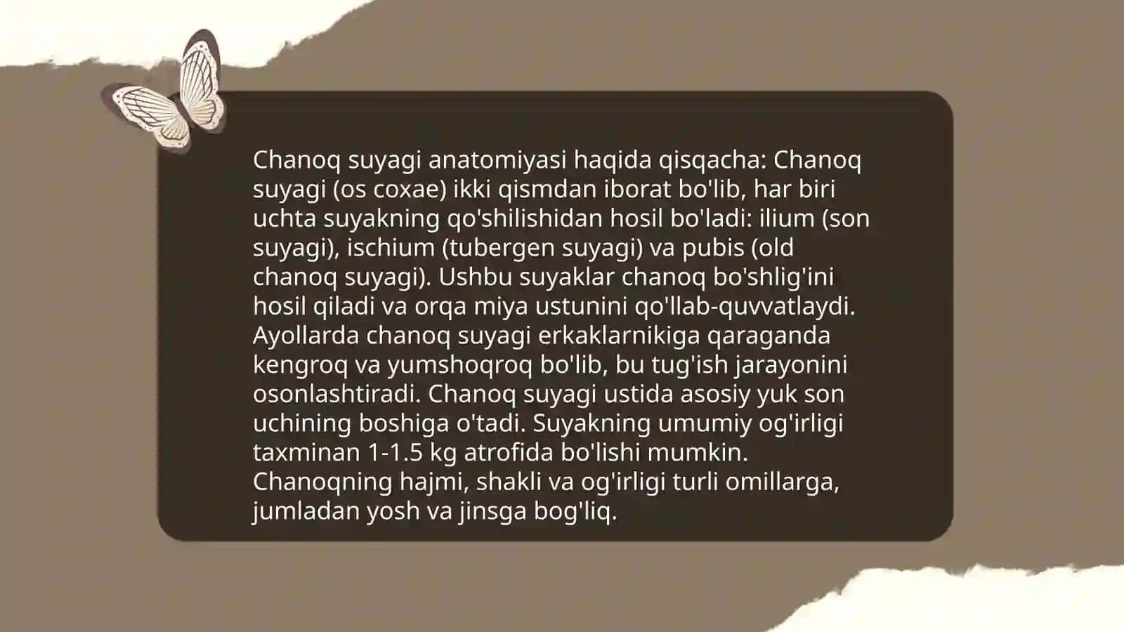 Oyoq suyagi chanoq fiziologiyasi va anatomiyasi 4