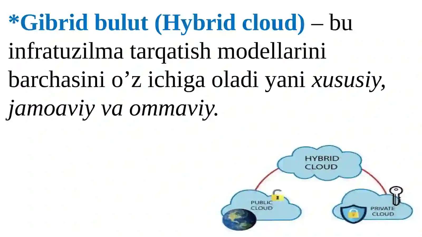Bulutli infrastruktura data tarmoq resurslarini samarali tashkillashtirish usuli 4