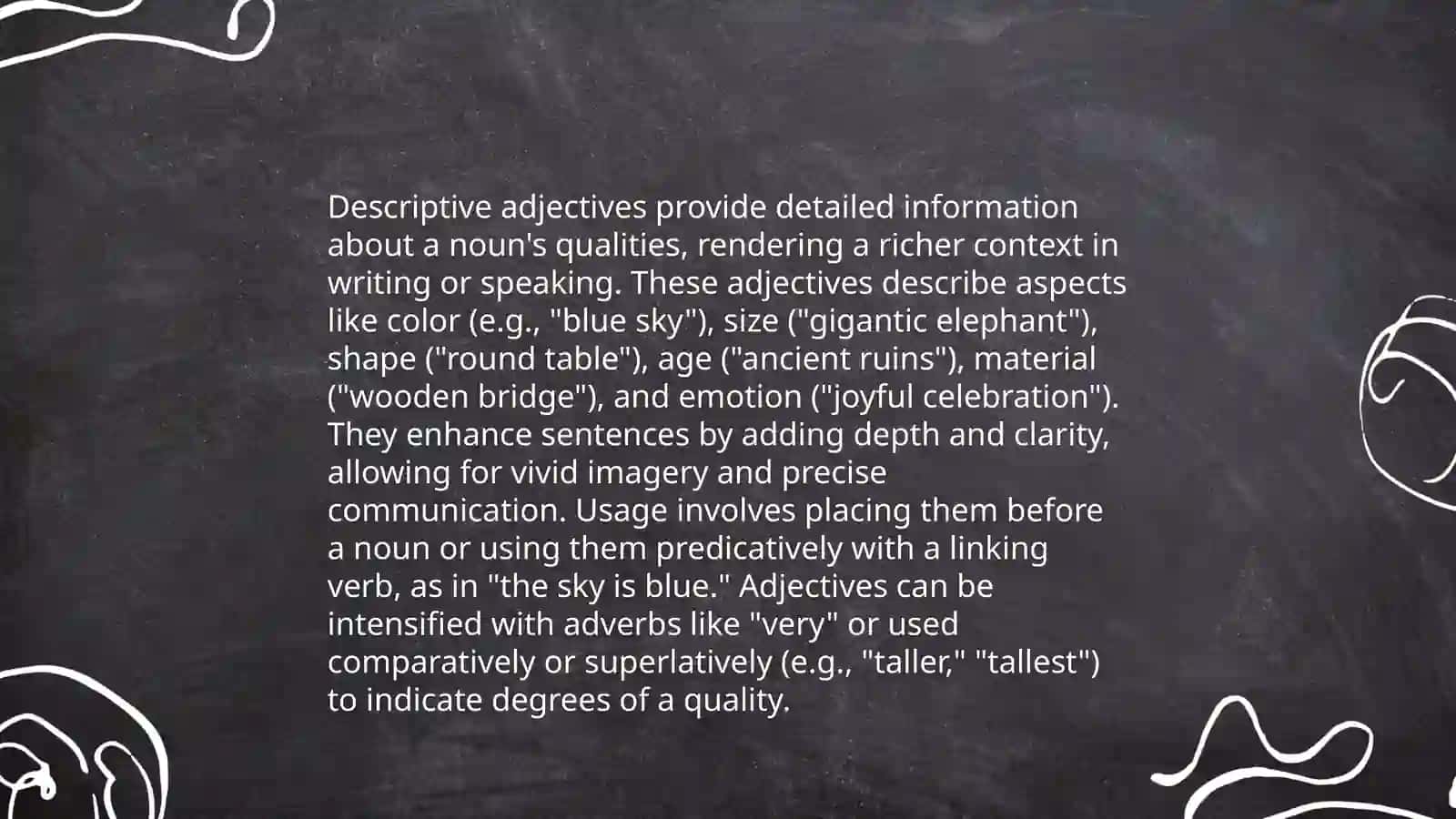 Adjective and its typs 4