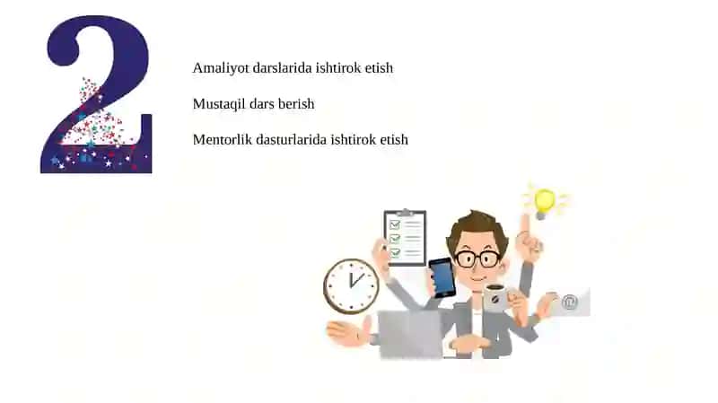 Pedagogik kompetensiya ga erishish yo'llari 4