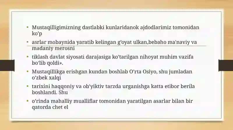 V. V.Bartol’dning O’rta Osiyo tarixini urganishi 4