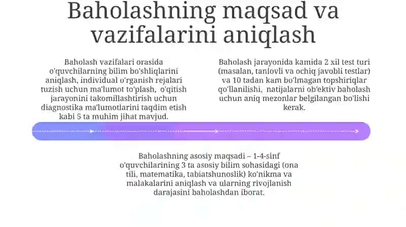 Boshlangʻich sinf oʻquvchilarining koʻnikma va malakalarini tekshirish uchun materiallar tayyorlash 4