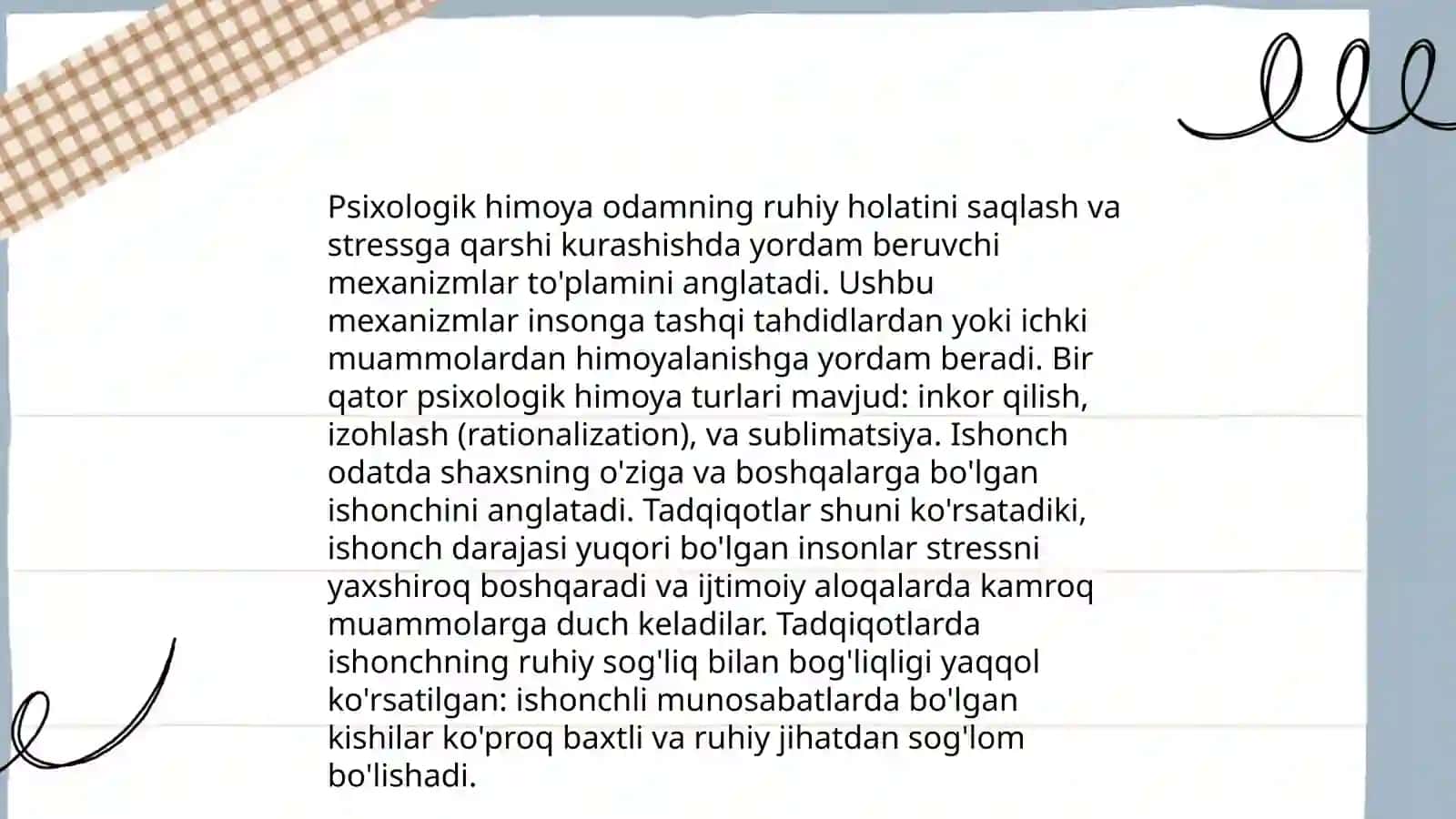 Psixologiyada shaxs va jamiyat muammosi 4
