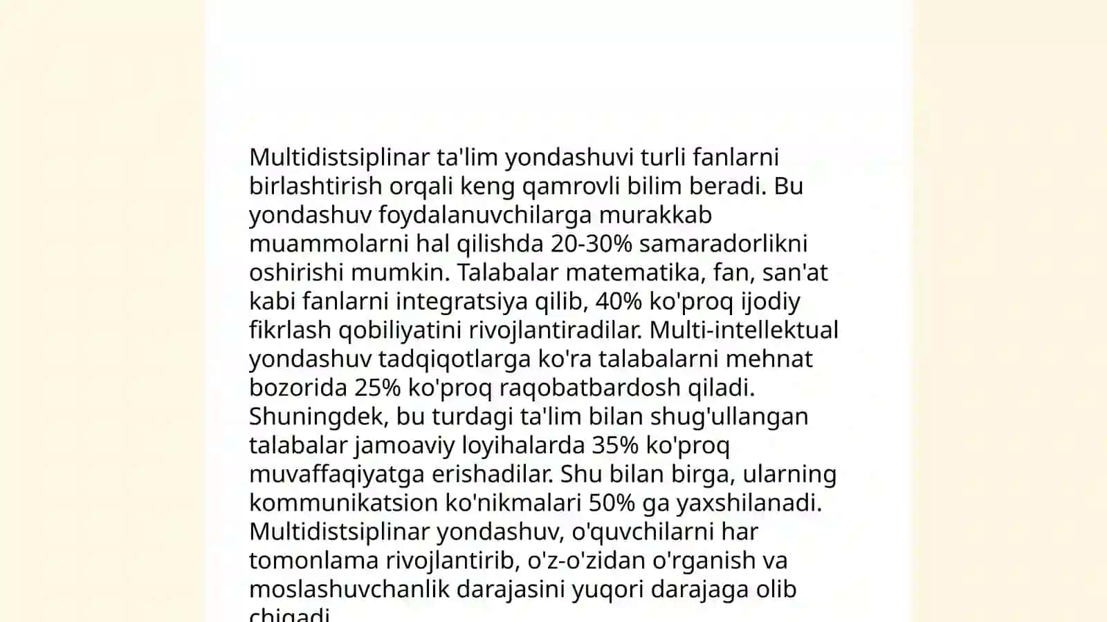Ta'limda integratsiya usullari 4