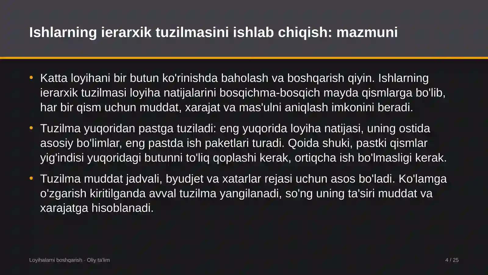 Energiya saqlash tizimlarida ishlarning ierarxik tuzilmasini ishlab chiqish 4