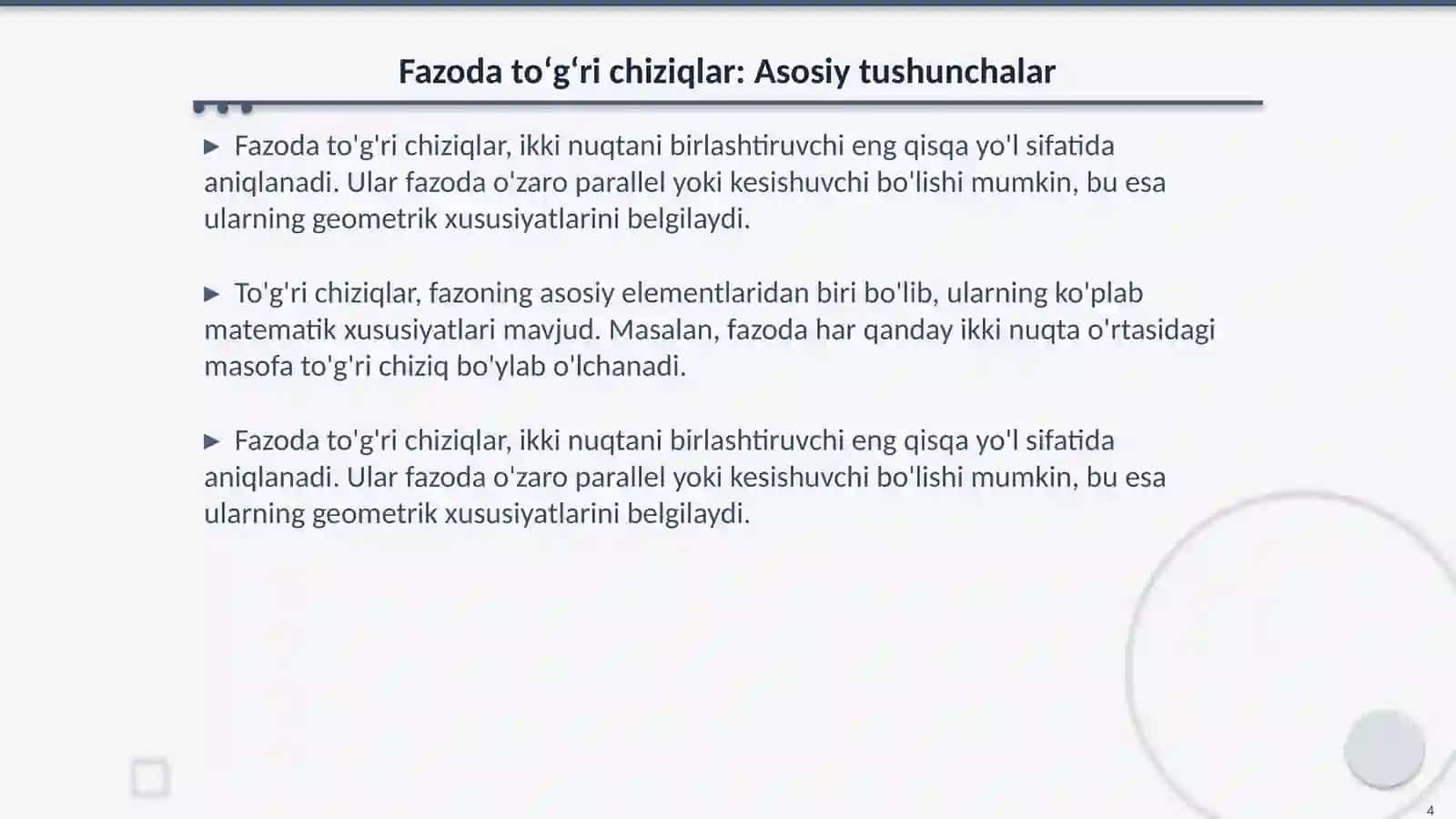 Sterometriya: Ta'rifi va ahamiyati 4