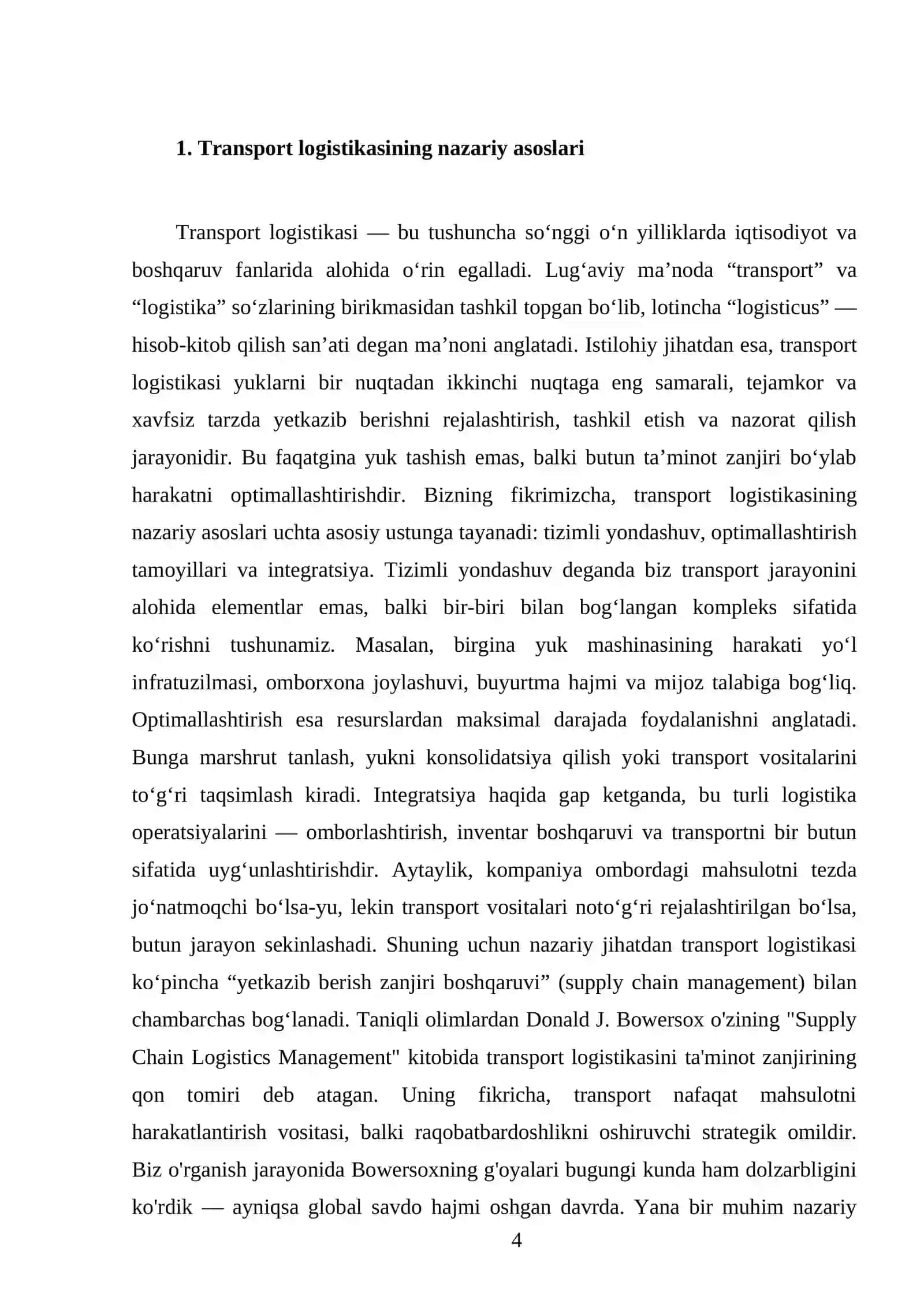 Transport logistikasi 4