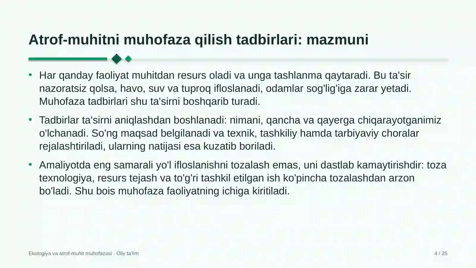 qishloq xo'jaligi mashinasozligida atrof muhitni muhofaza qilish tadbirlari 4145 4
