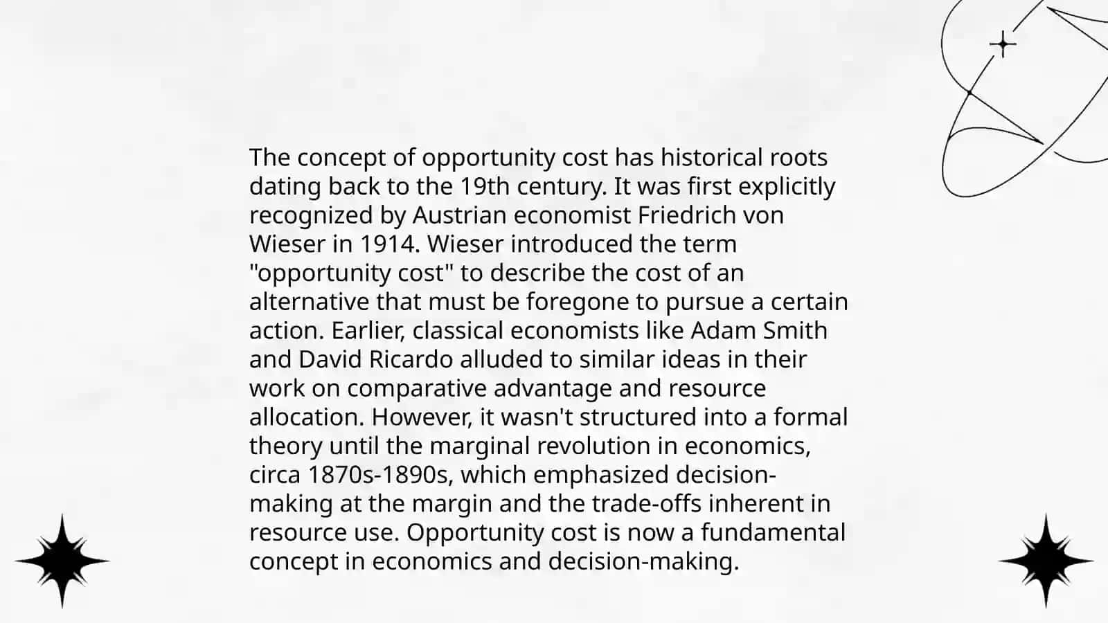 Opportunity cost 4