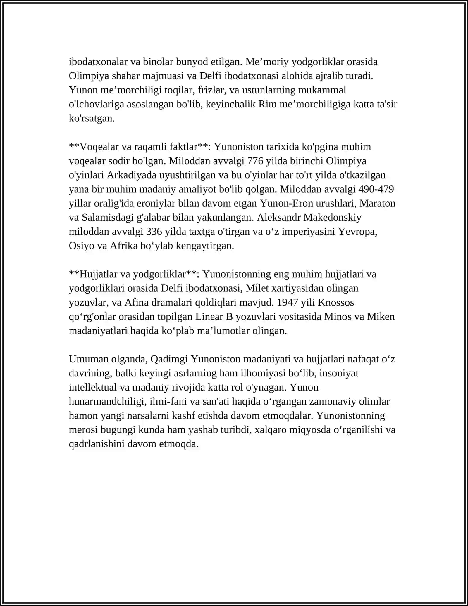 QADIMGI YUNONISTONDA HUJJAT TURLARI 4