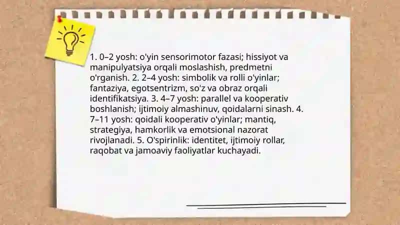O'yin faoliyating psixologik asoslari 4