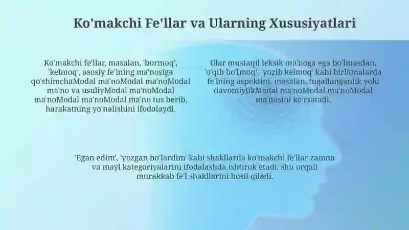 Yordamchi so'zlarning Ta'rifi va Tasnifi 4