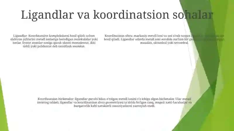 Koordinatsion Birikmalar Va Ularning Xususiyatlari 4