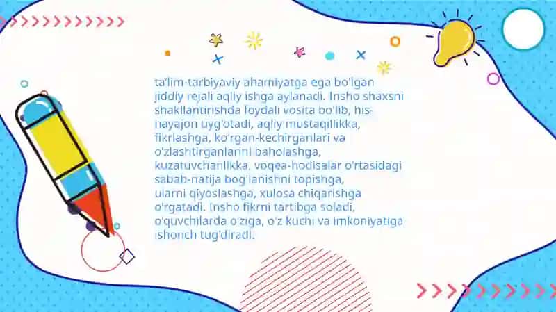 Inshoning mazmun-mohiyatiga ko'raturlari 4
