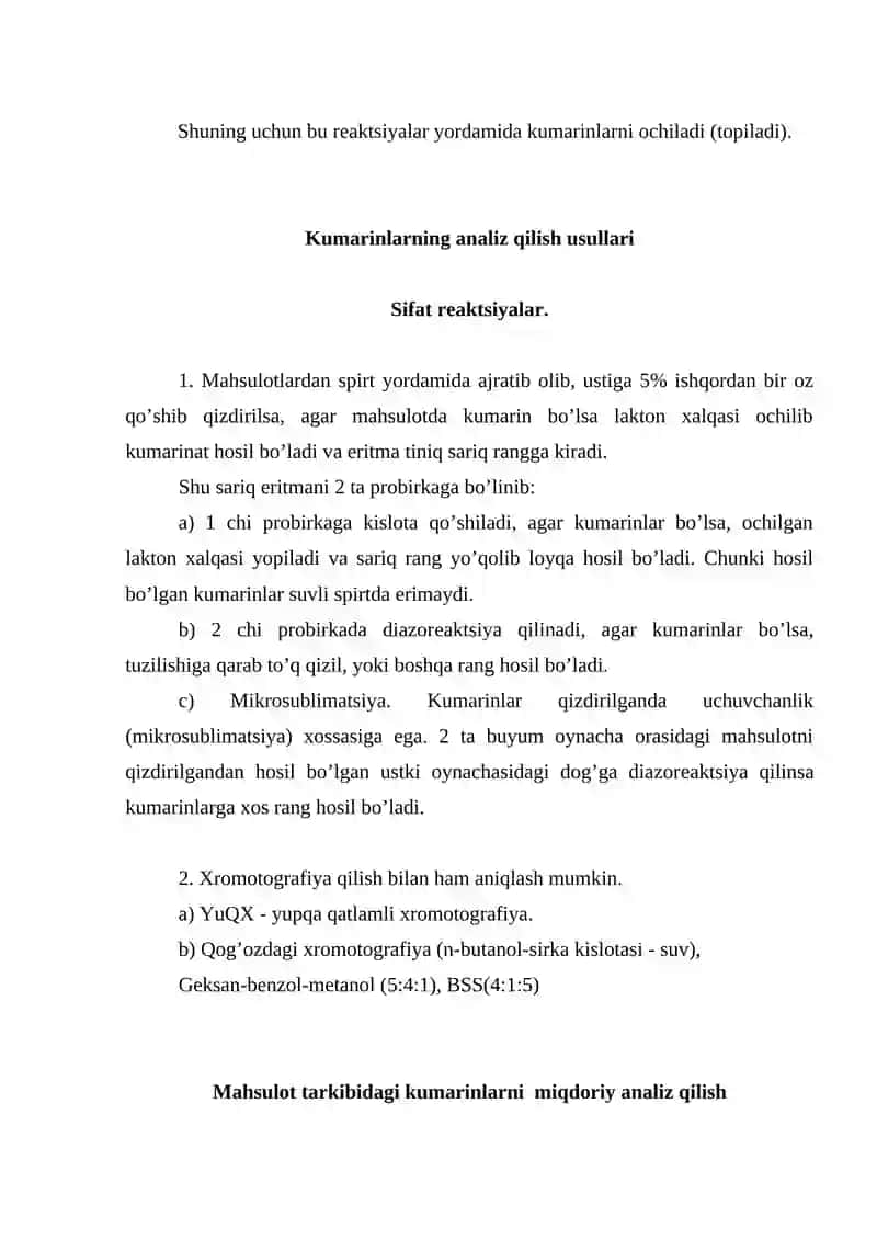 Kumarin va Furanoxromonlar 4