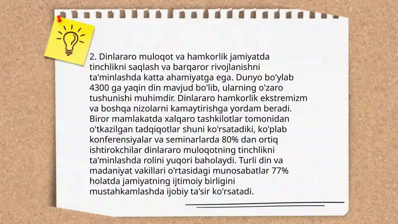 O'zbekistonda millatlararo va dinlararo totuvlikni ta'minlashda davlat siyosati 4