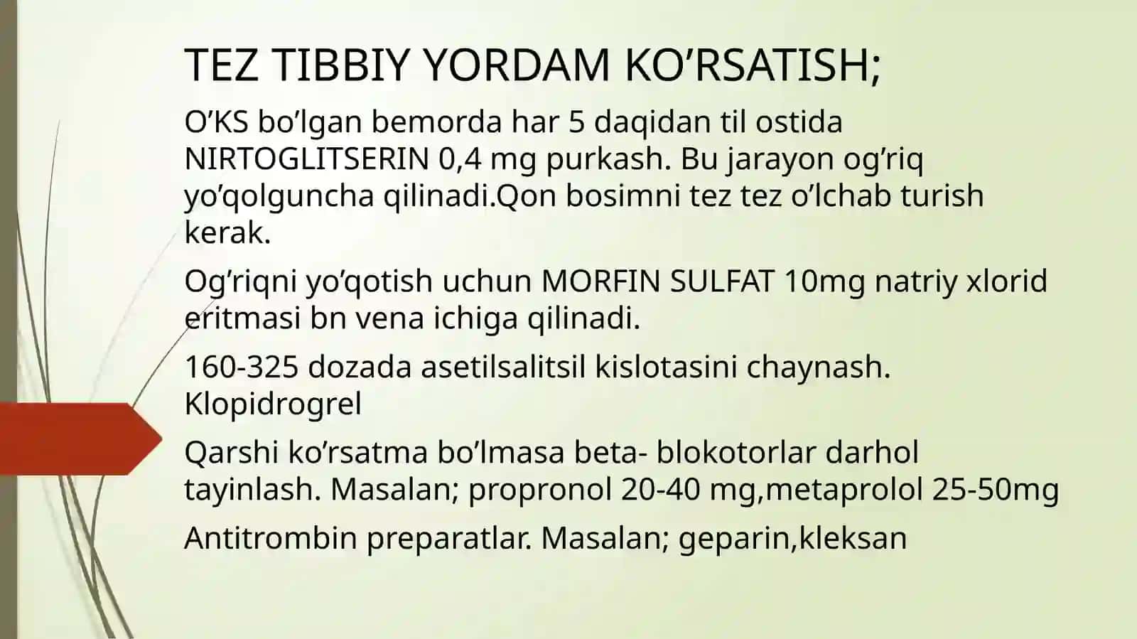 O’TKIR KORANAR SINDROM 4
